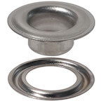 Nickel-Plated-Self-Piercing-Grommet-Washer